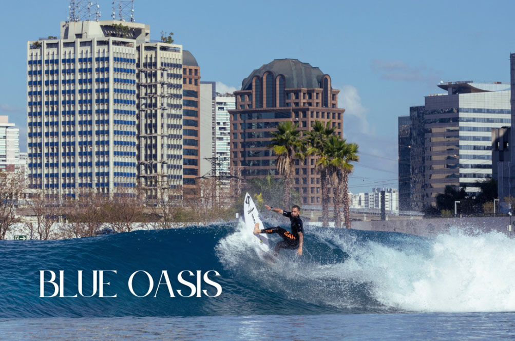 Perfect Swell São Paulo Wave Pool - Blue Oasis