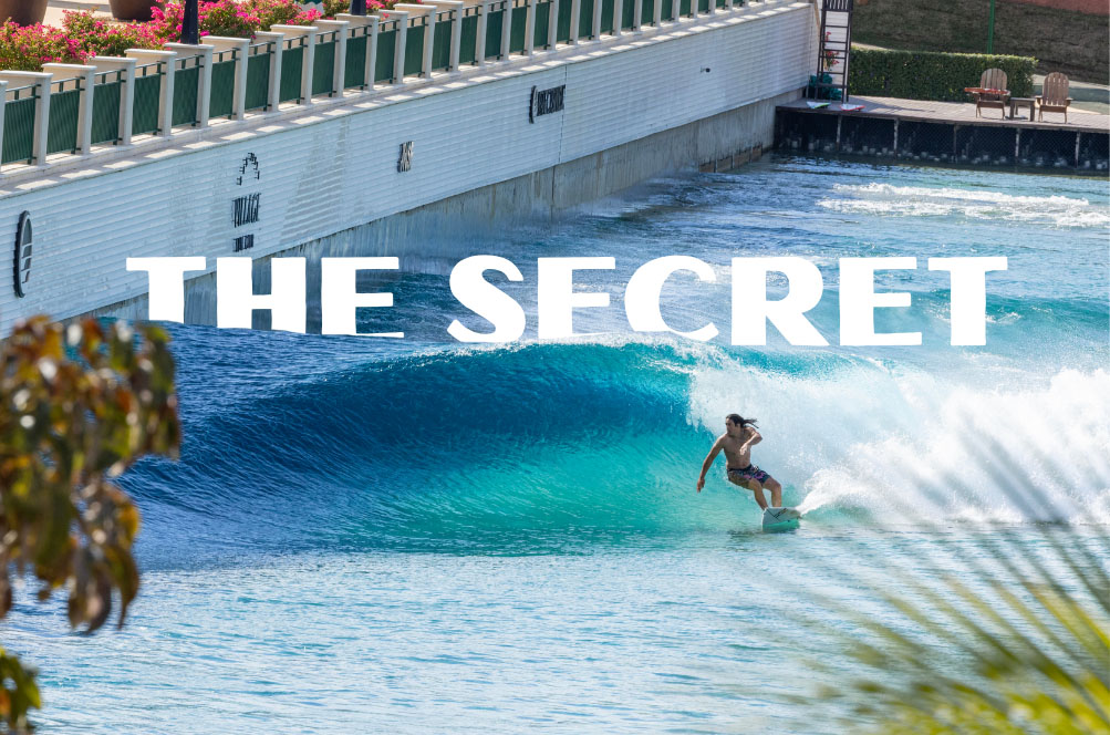 Perfect Swell Wave Pool - The Secret